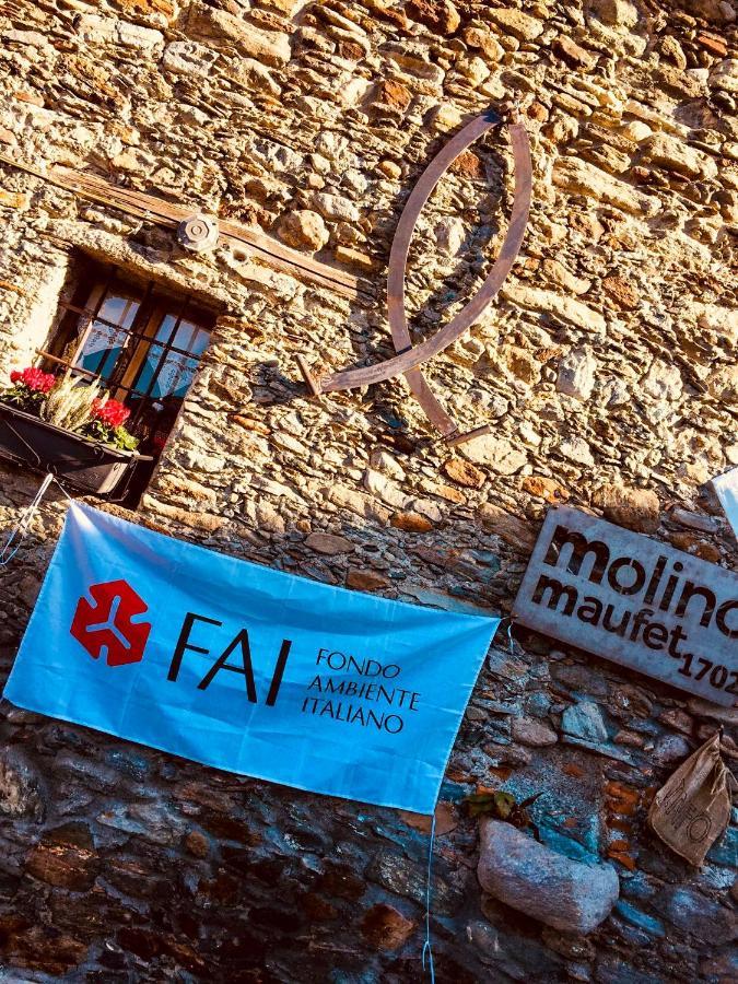 La Roggia - Lake Como Heritage Home In Molino Maufet Watermill - Patio On The Garden Colico Kültér fotó