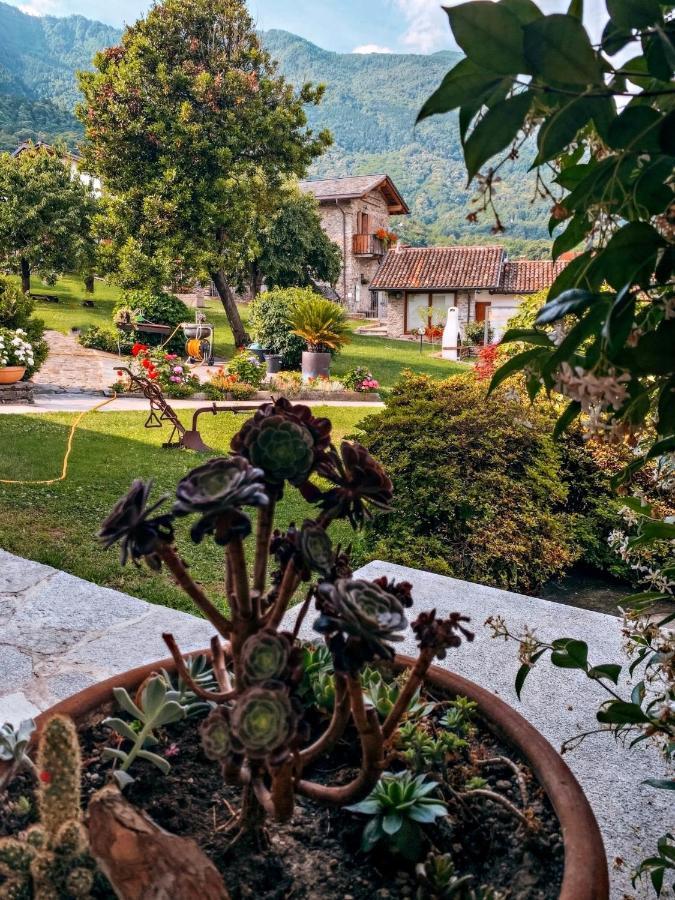 La Roggia - Lake Como Heritage Home In Molino Maufet Watermill - Patio On The Garden Colico Kültér fotó