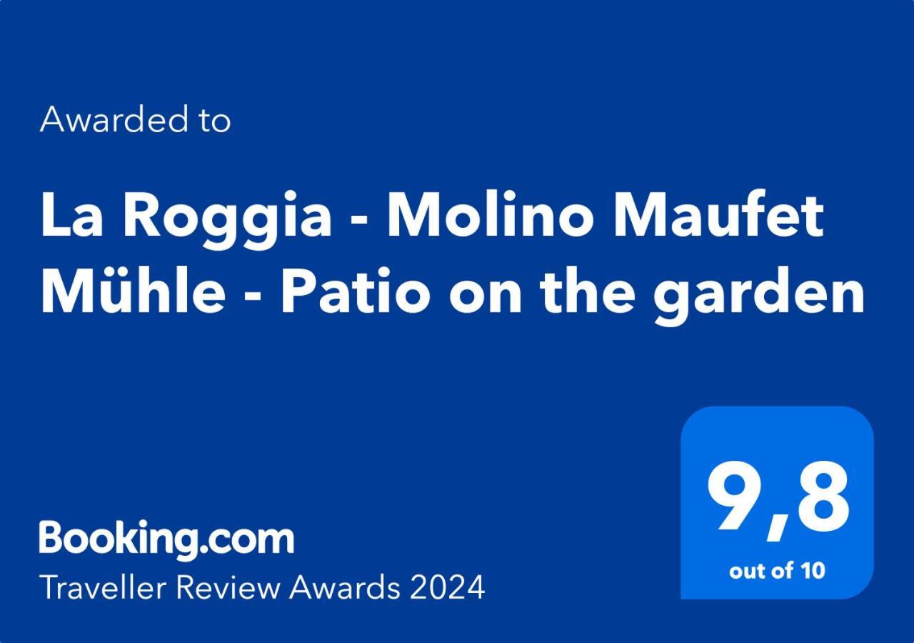 La Roggia - Lake Como Heritage Home In Molino Maufet Watermill - Patio On The Garden Colico Kültér fotó